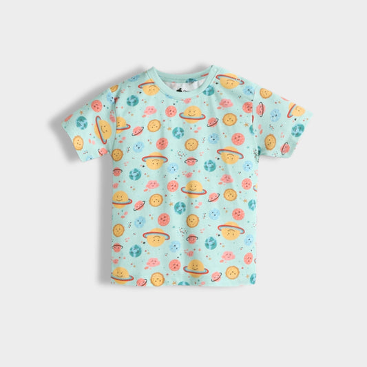 T-Shirt & Shorts Unisex Co-ord Set | Galaxy Glow