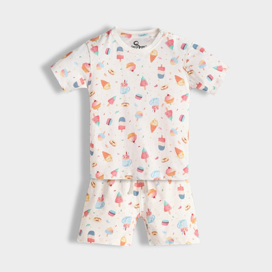 T-Shirt & Shorts Unisex Co-ord Set | Frosty Treat