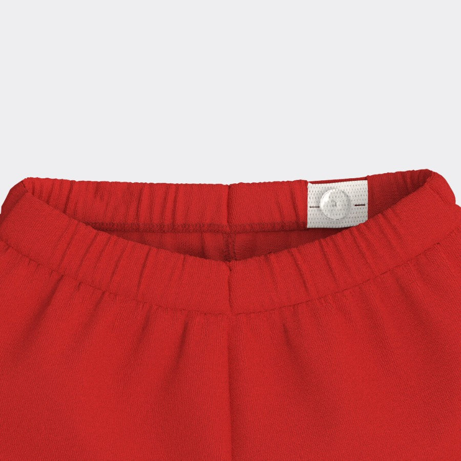 2 Pcs Leggings | Red, Beige