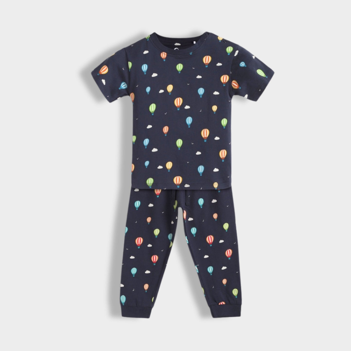 3 Pack Half Sleeves Unisex Co-ord Set | Cheetah, Hot Air & Circus