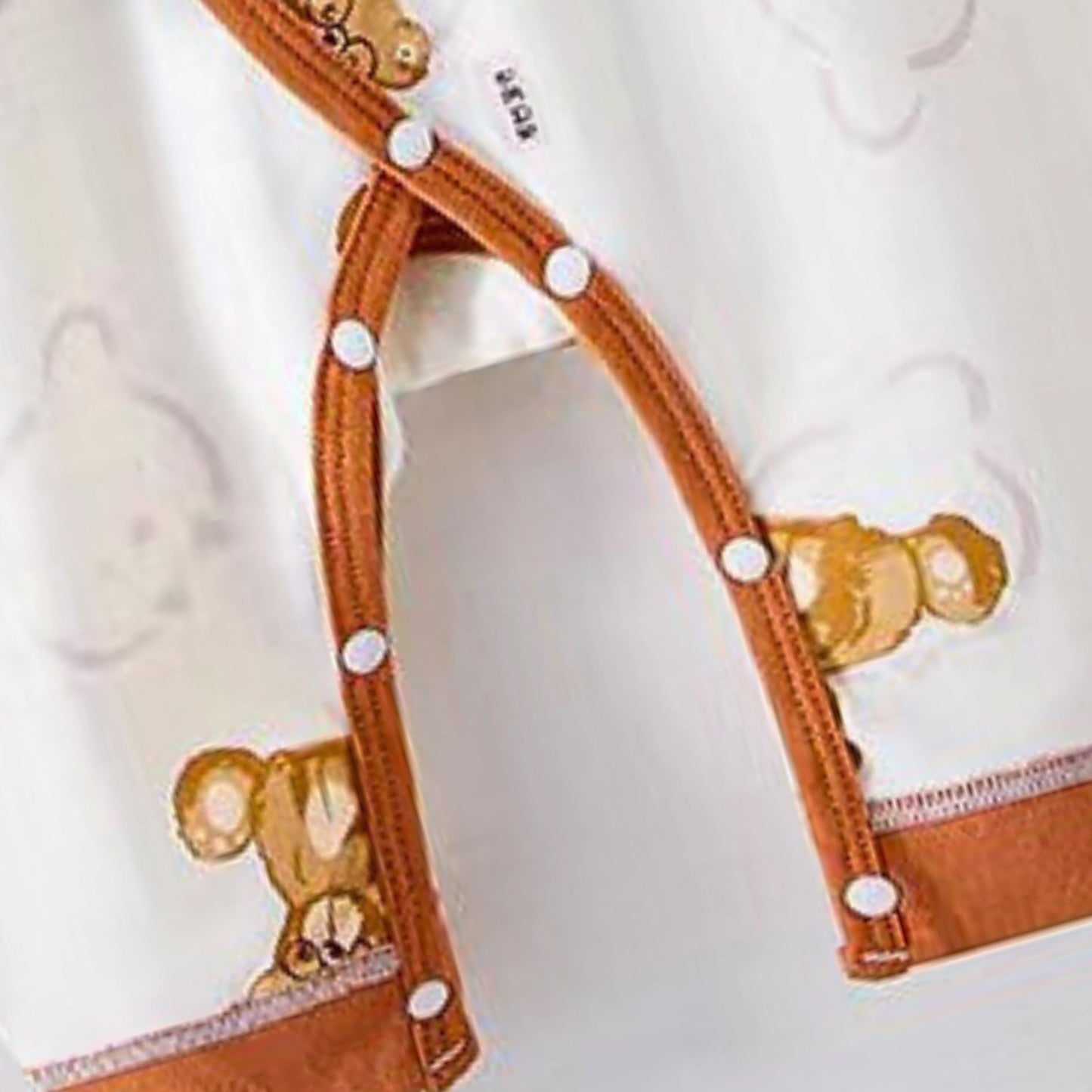 Comfy Teddy Bear Baby Boys Girls Romper