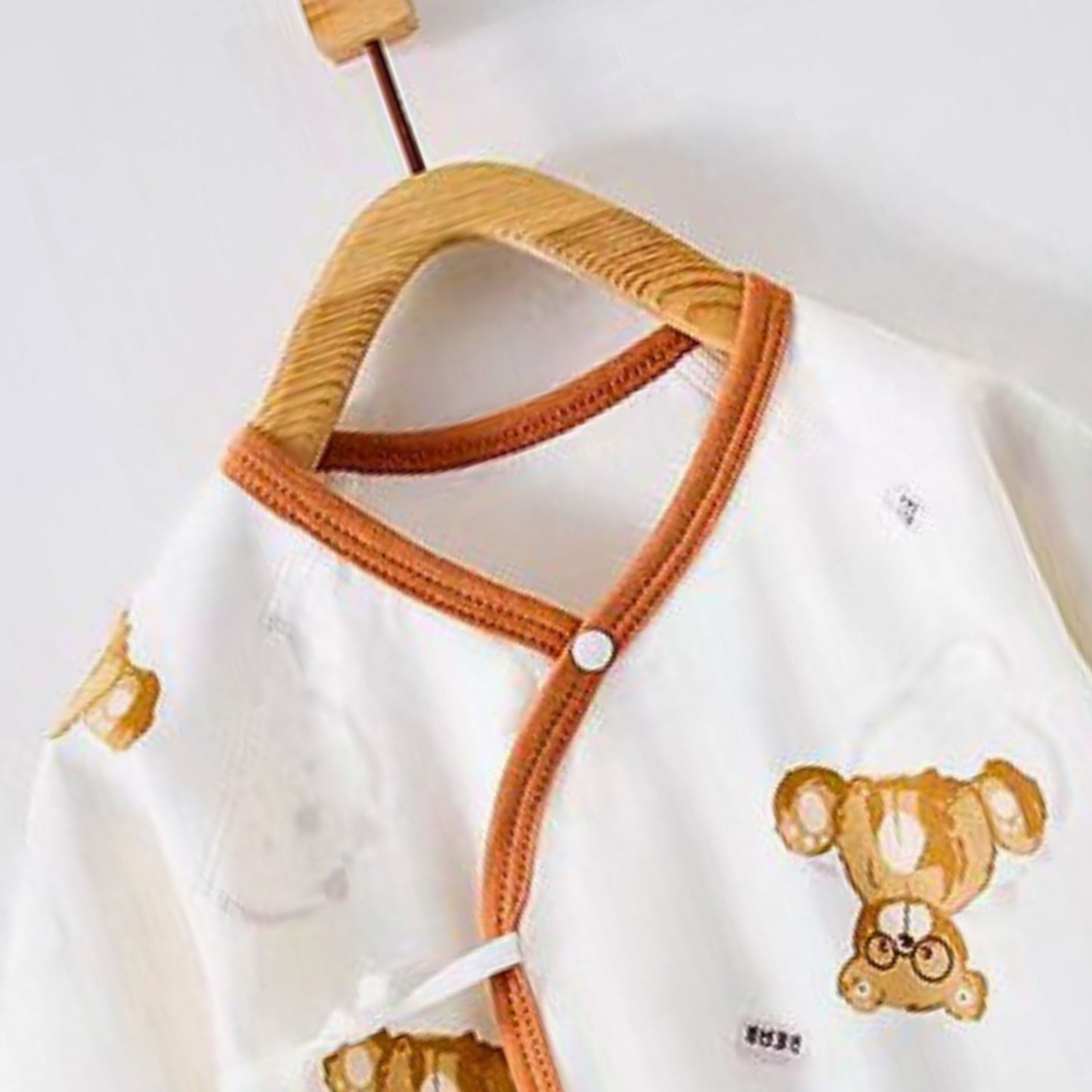 Comfy Teddy Bear Baby Boys Girls Romper