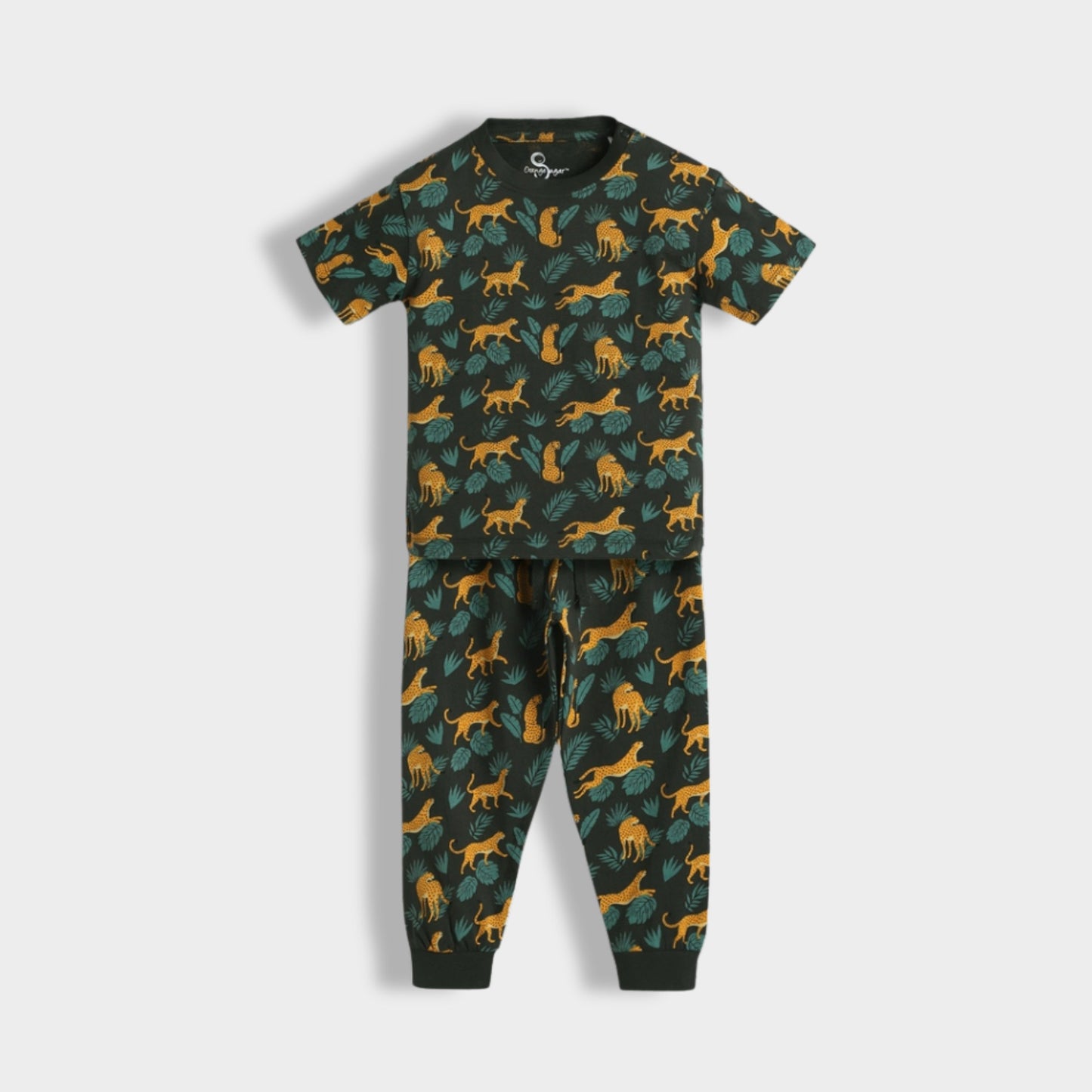 3 Pack Half Sleeves Unisex Co-ord Set | Galaxy, Orange & Cheetah