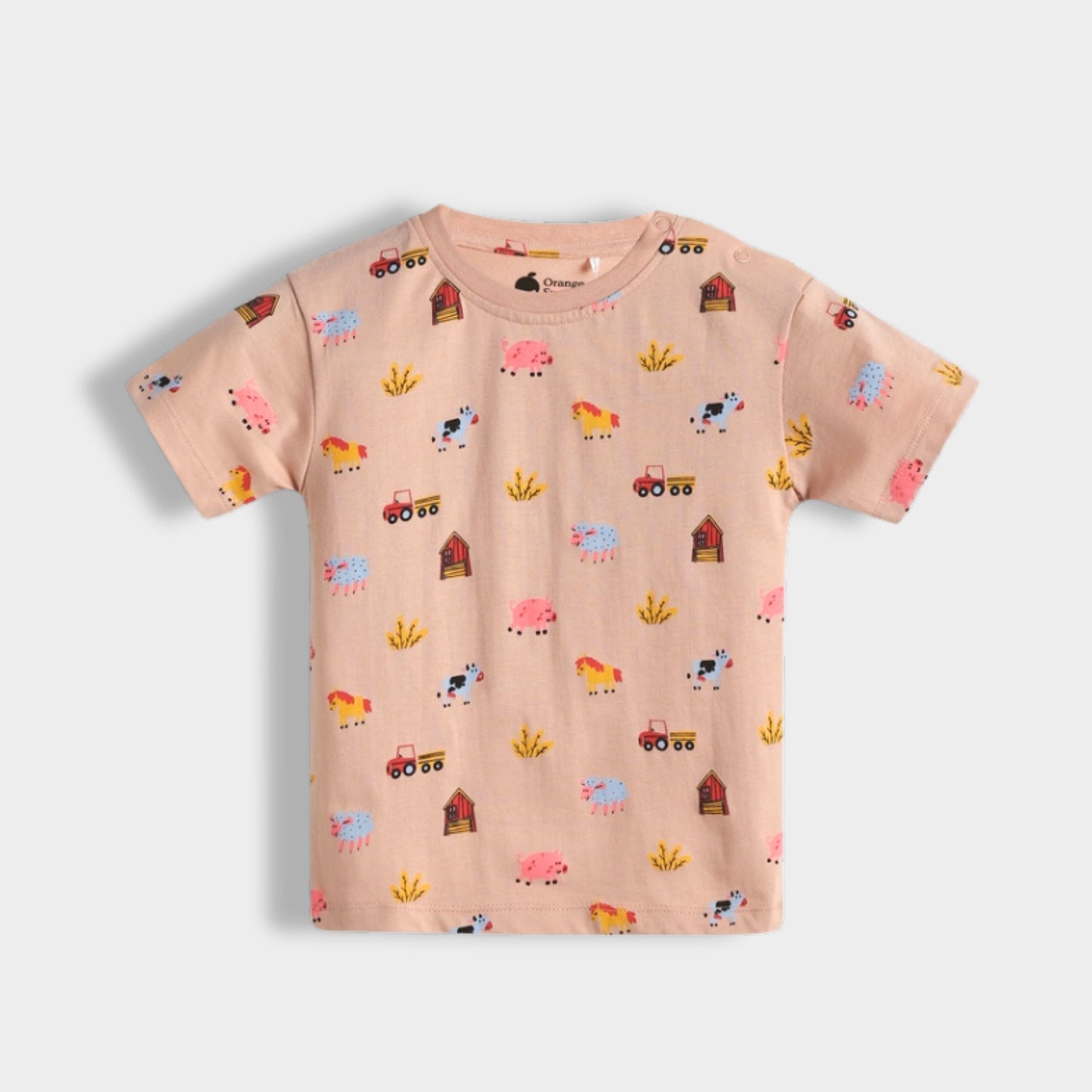 T-Shirt & Shorts Unisex Co-ord Set | Farm Animals