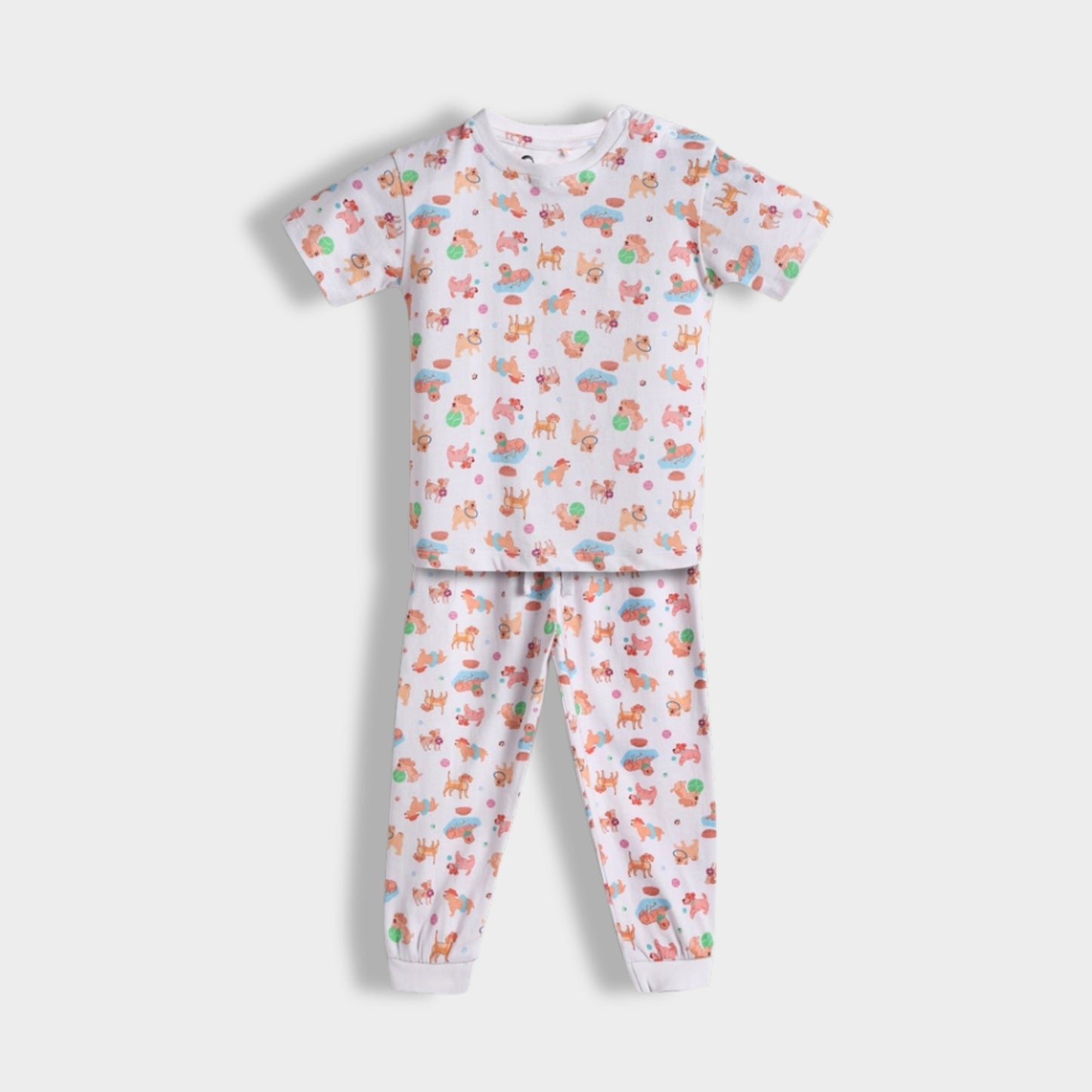 3 Pack Half Sleeves Unisex Co-ord Set | Furry, Space & Penguin
