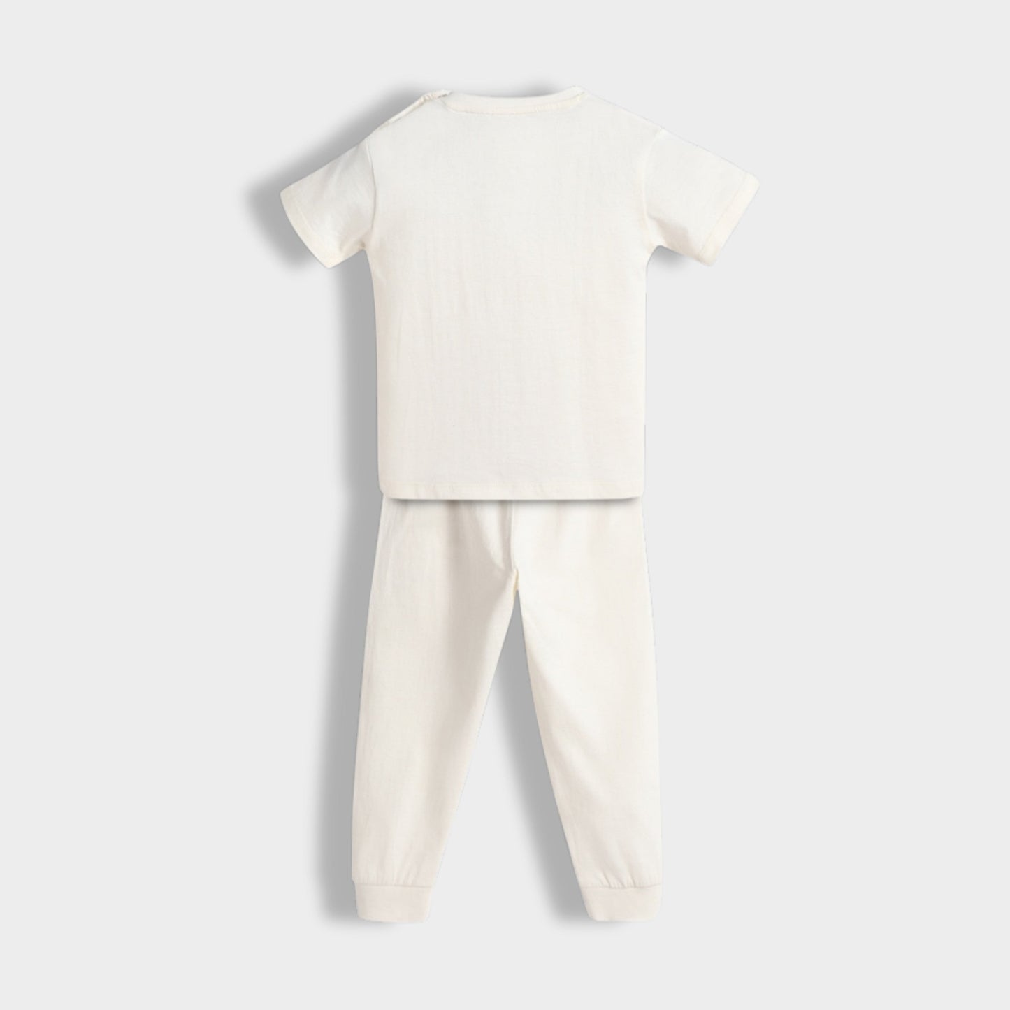 Half Sleeves Unisex Co-ord Set | Giraffe Beep