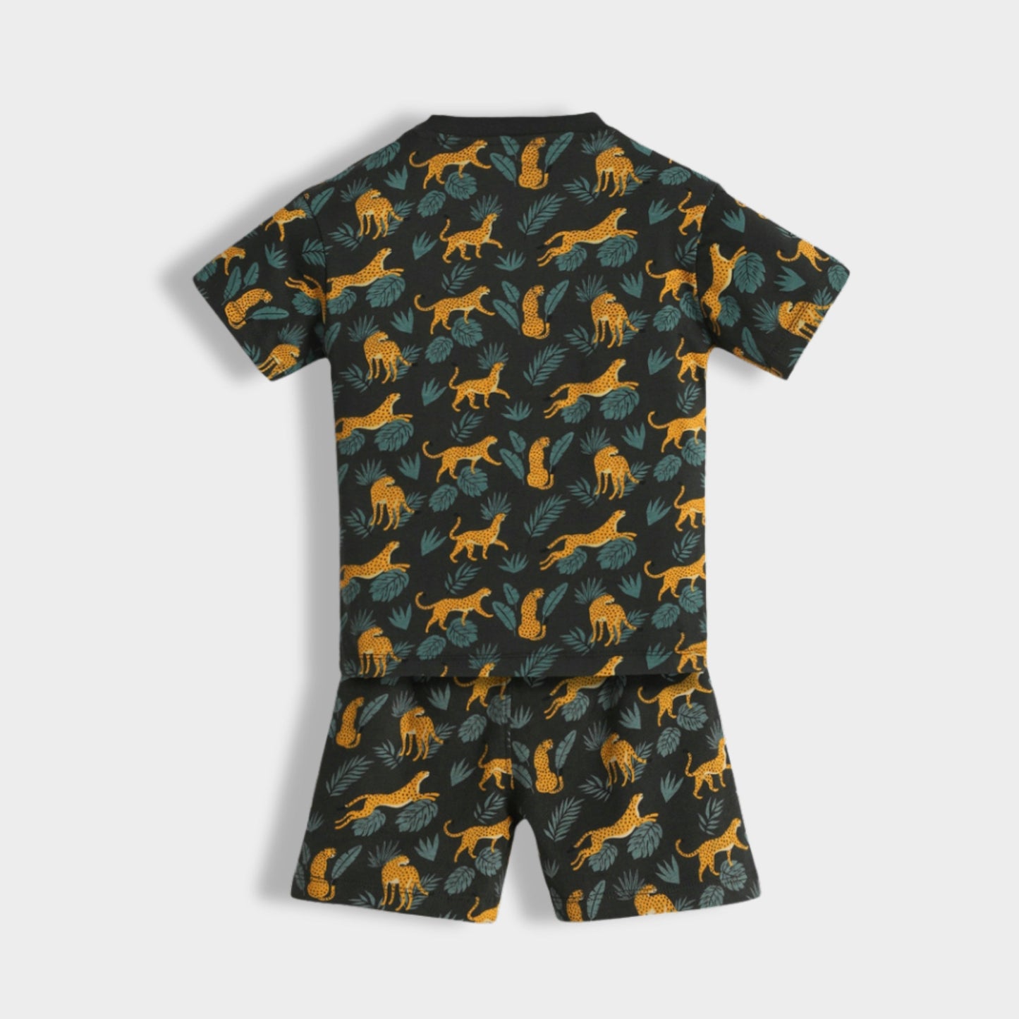 T-Shirt & Shorts Unisex Co-ord Set | Cheetah Chase