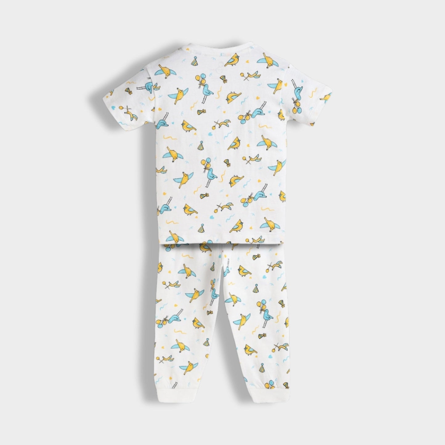 Half Sleeves Unisex Co-ord Set | Bird Day