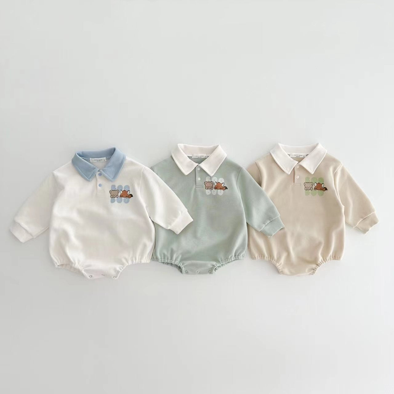 Collared Gen Z Rompers