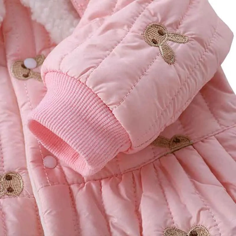 Adorable Baby Girls Romper with Bunny Sling