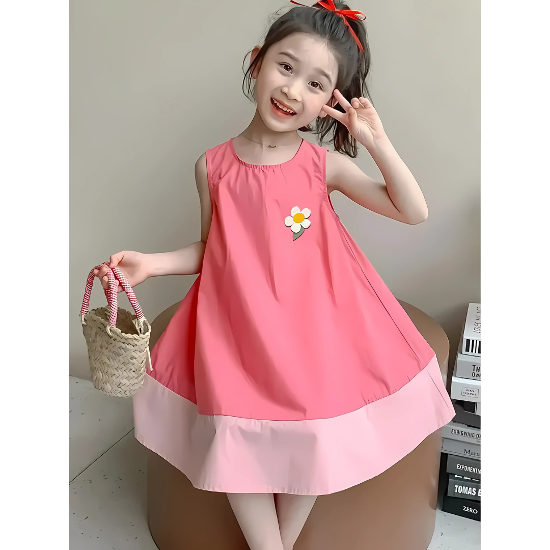 A-Line Sweetheart Girls Dress