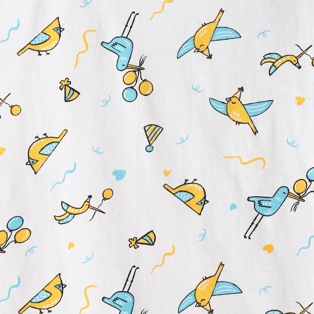 Half Sleeves Unisex Co-ord Set | Bird Day