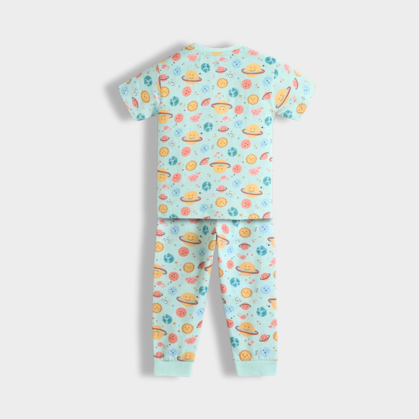 Half Sleeves Unisex Co-ord Set | Galaxy Glow