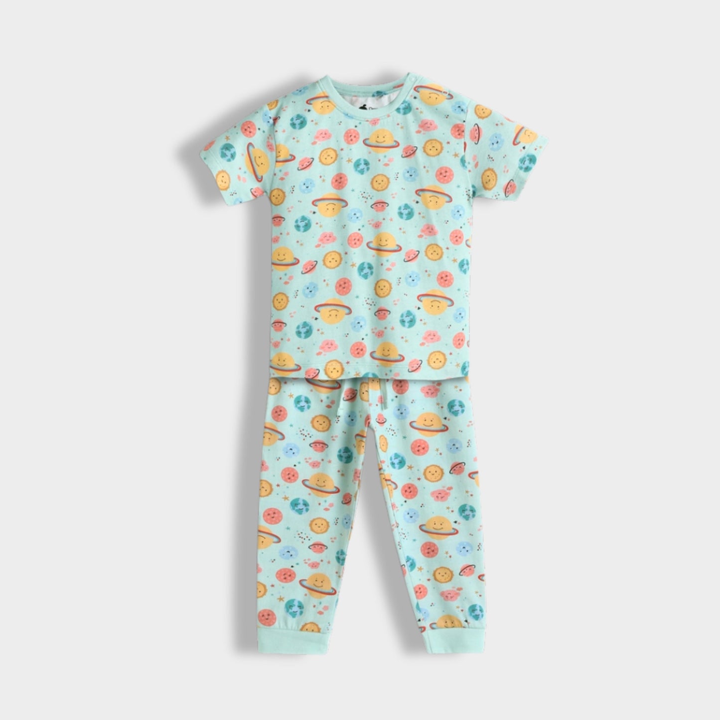 4 Pack Half Sleeves Unisex Co-ord Set | Cheetah, Galaxy, Beetroot & Truck