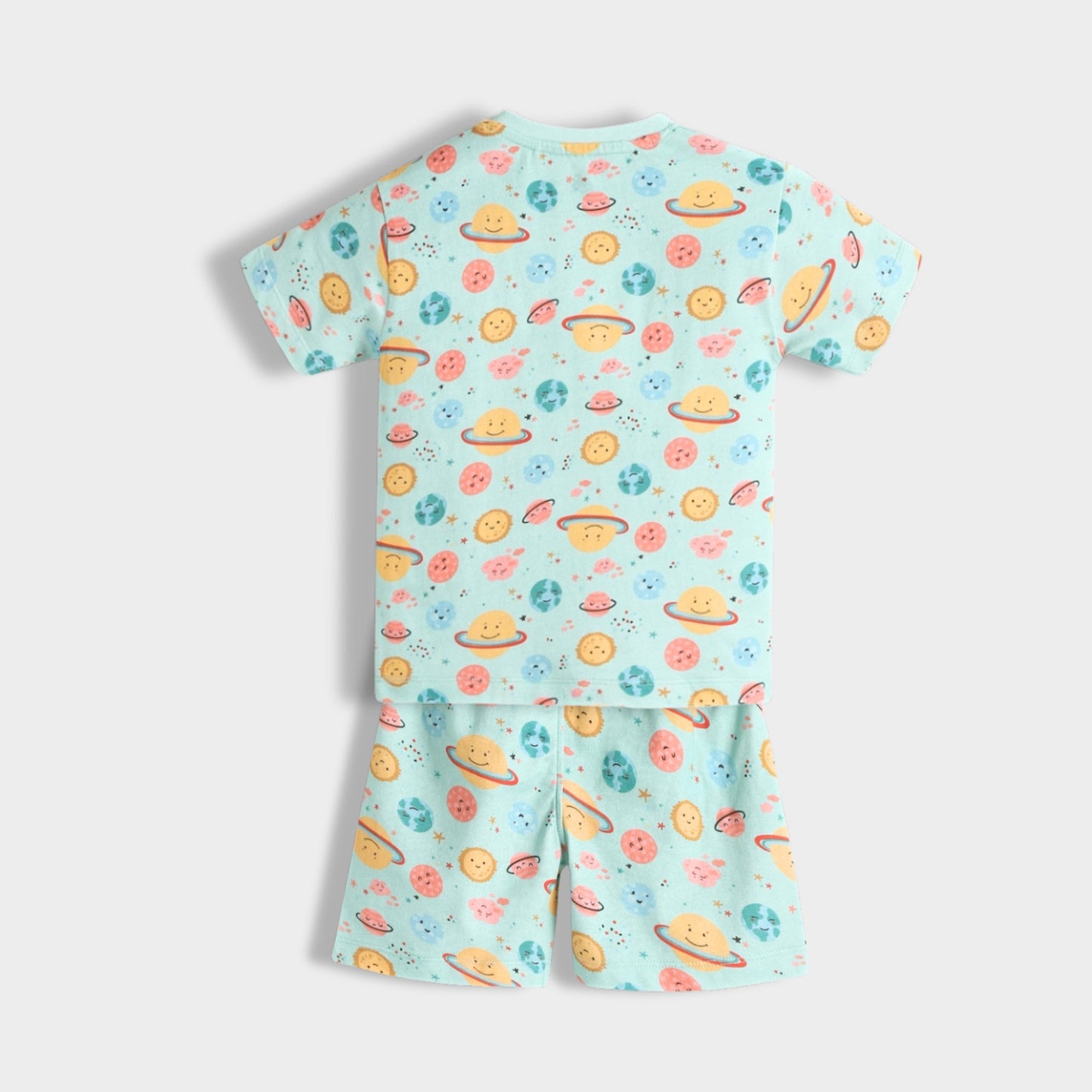 T-Shirt & Shorts Unisex Co-ord Set | Galaxy Glow
