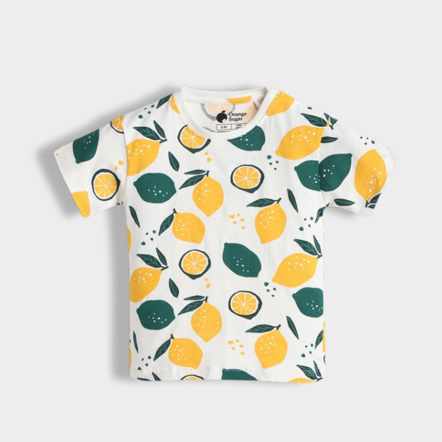 T-Shirt & Shorts Unisex Co-ord Set | Lemon Joy
