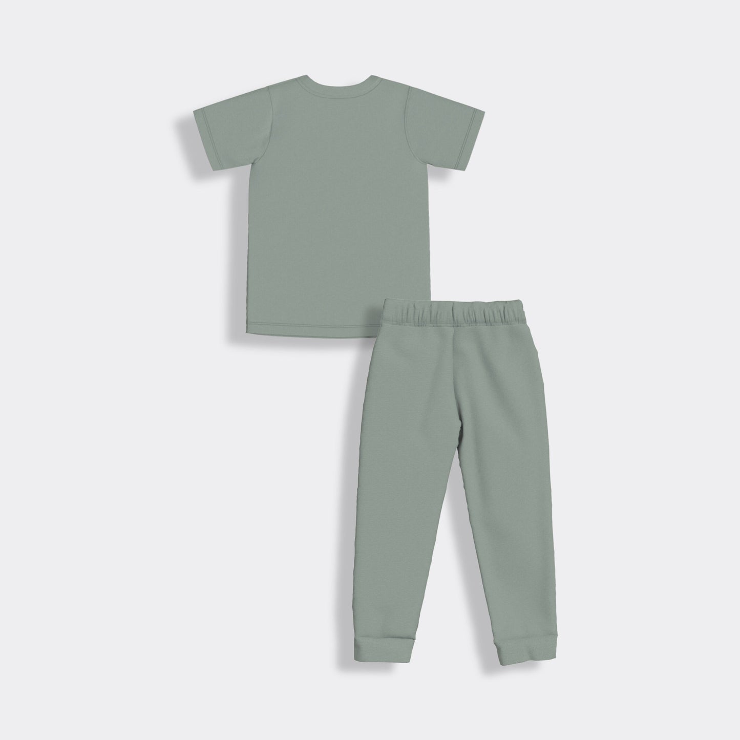 Half Sleeves Unisex Co-ord Set | Penguin Float