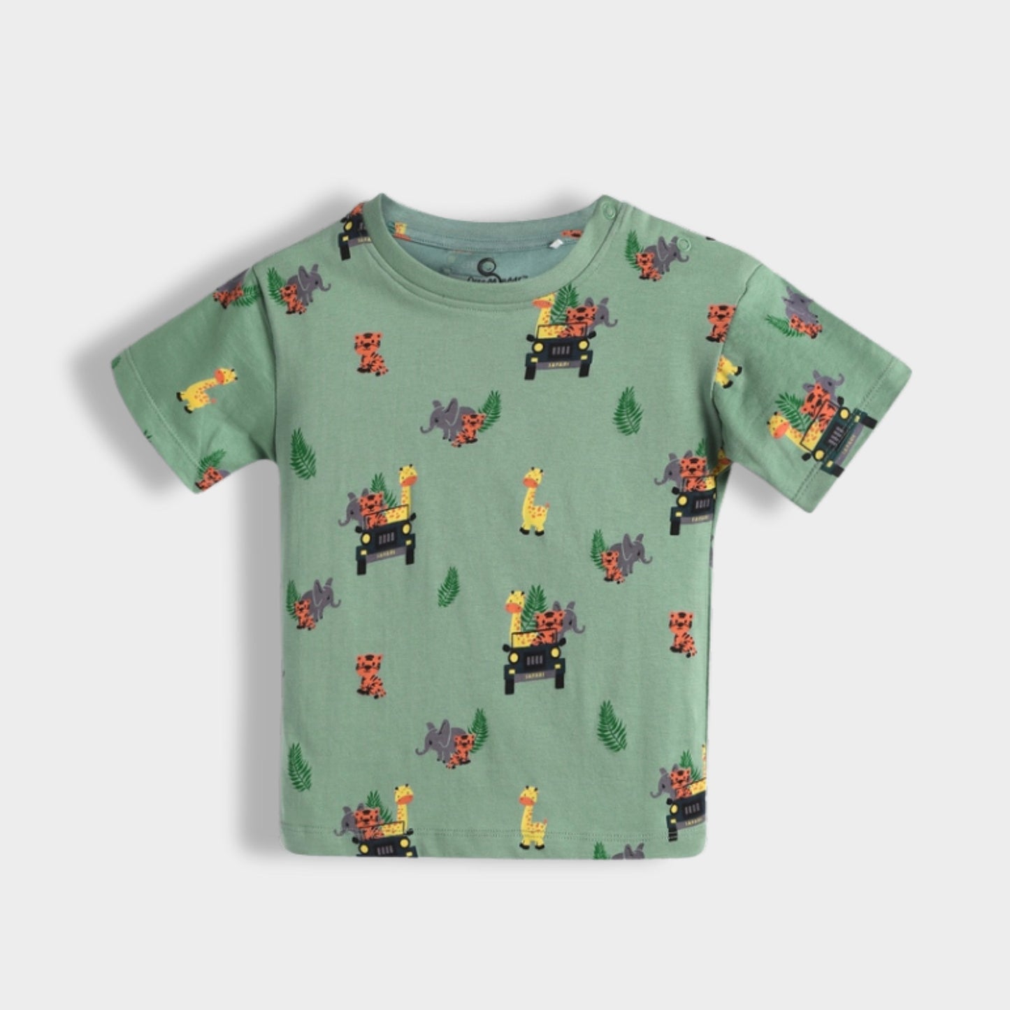 Half Sleeves Unisex Co-ord Set | Jungle Safari