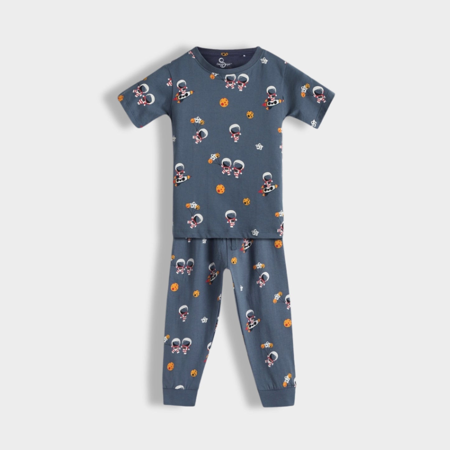 Half Sleeves Unisex Co-ord Set | Space Explorer