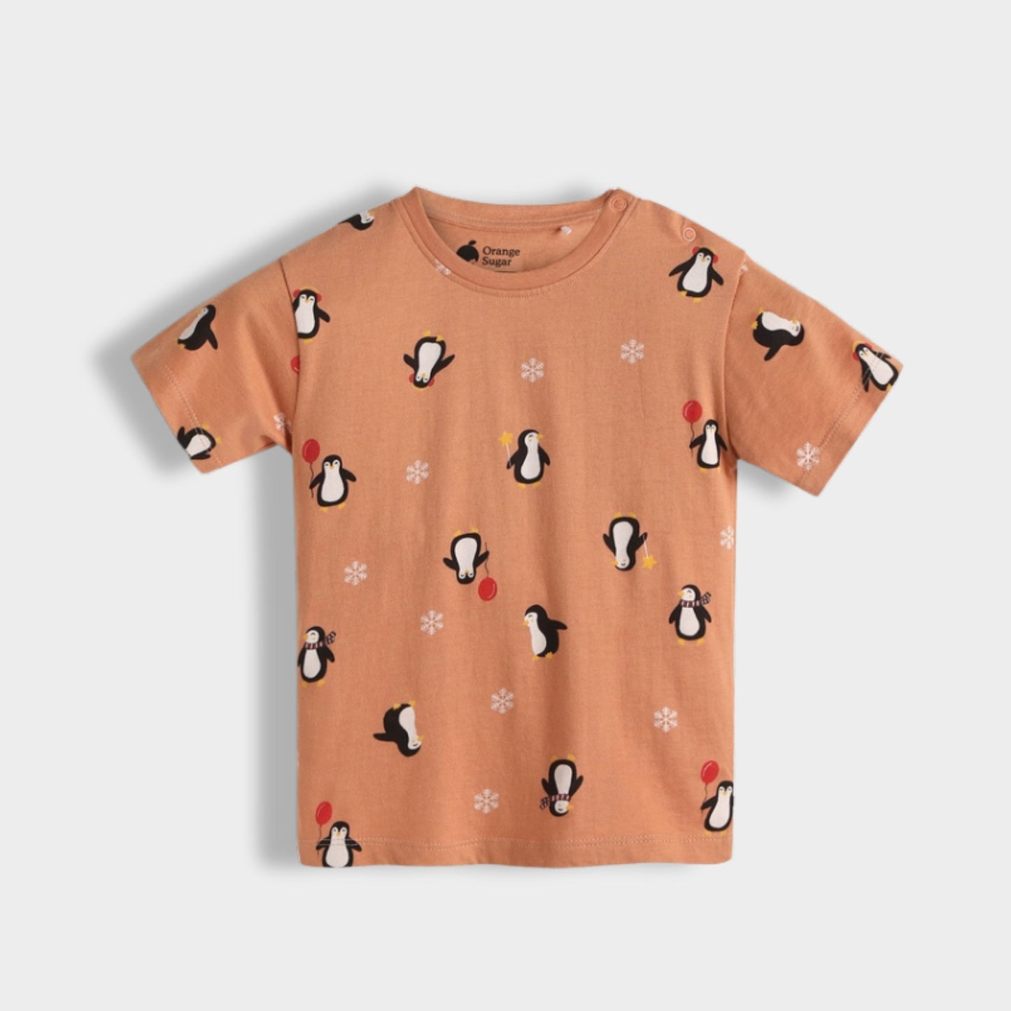 T-Shirt & Shorts Unisex Co-ord Set | Penguin Chill