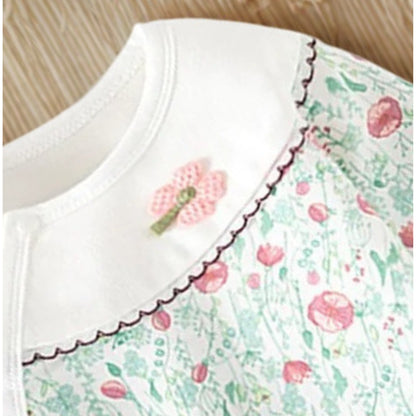 Aisha Floral Baby Girls Romper