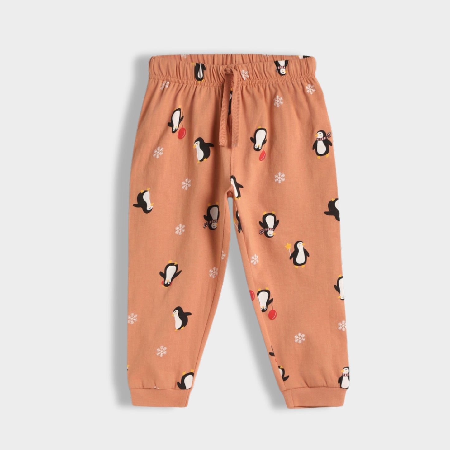 Half Sleeves Unisex Co-ord Set | Penguin Chill