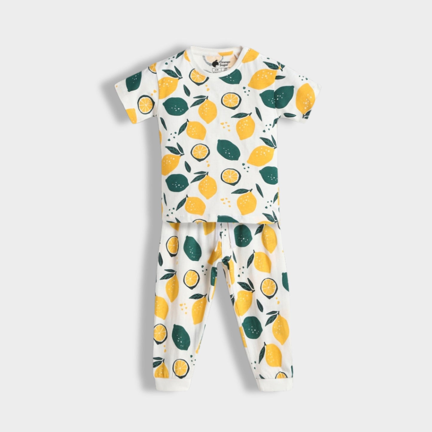 3 Pack Half Sleeves Unisex Co-ord Set | Cheetah, Lemon & Penguin Chill