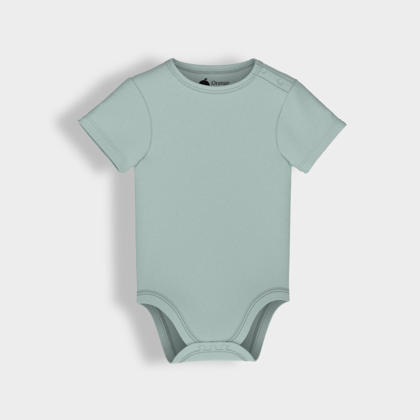 2 Pcs Half Sleeves Bodysuit | Underwater, Light Green