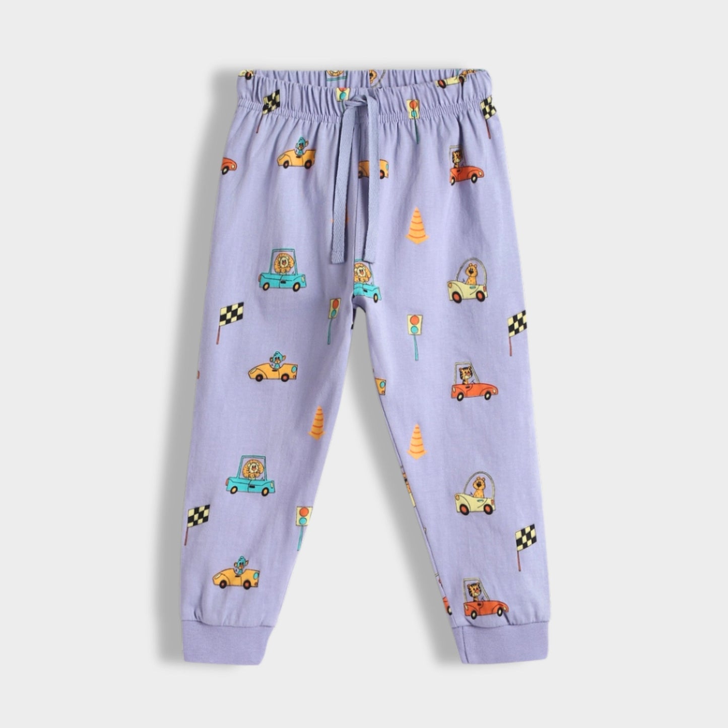 Half Sleeves Unisex Co-ord Set | Racing Cars