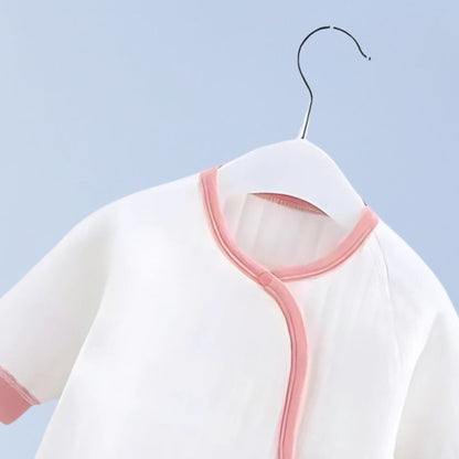 Cherry Knot Cute Baby Girls Romper