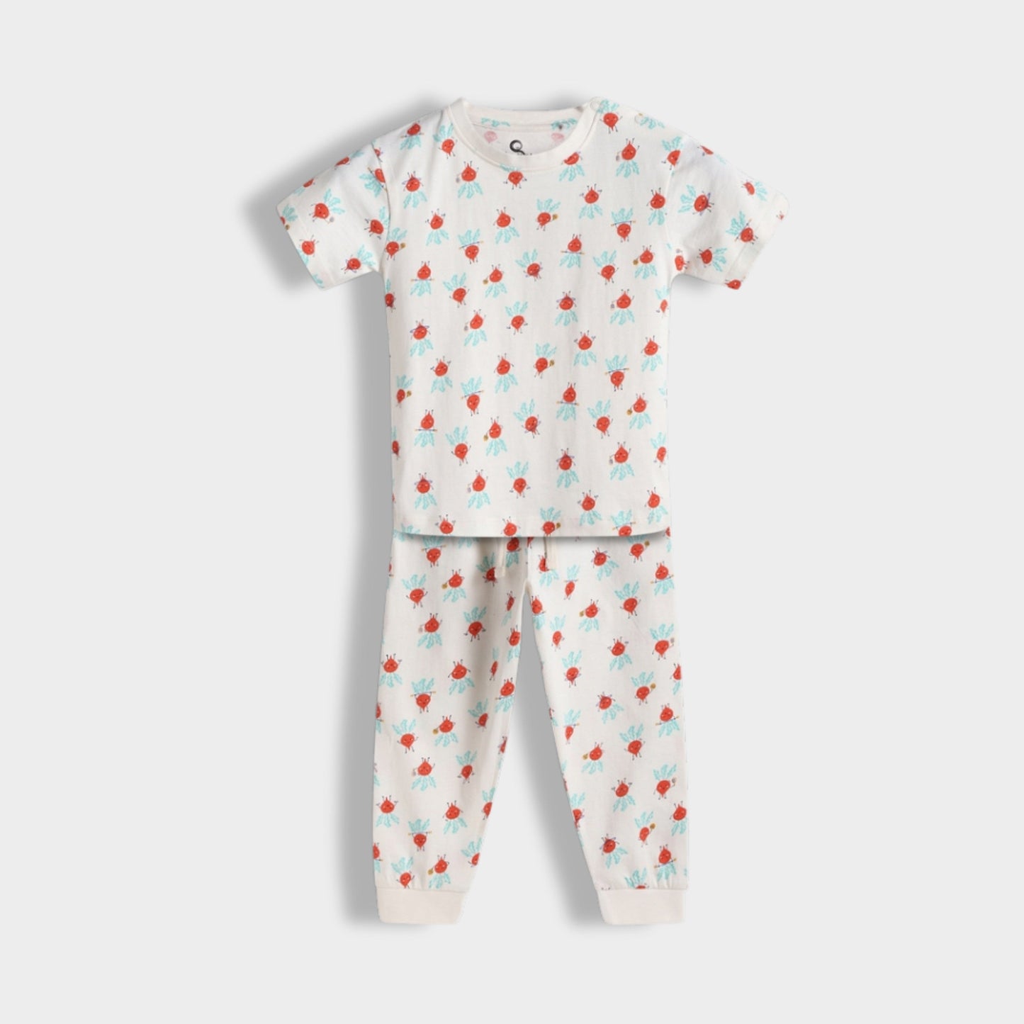 Half Sleeves Unisex Co-ord Set | Beet Workout