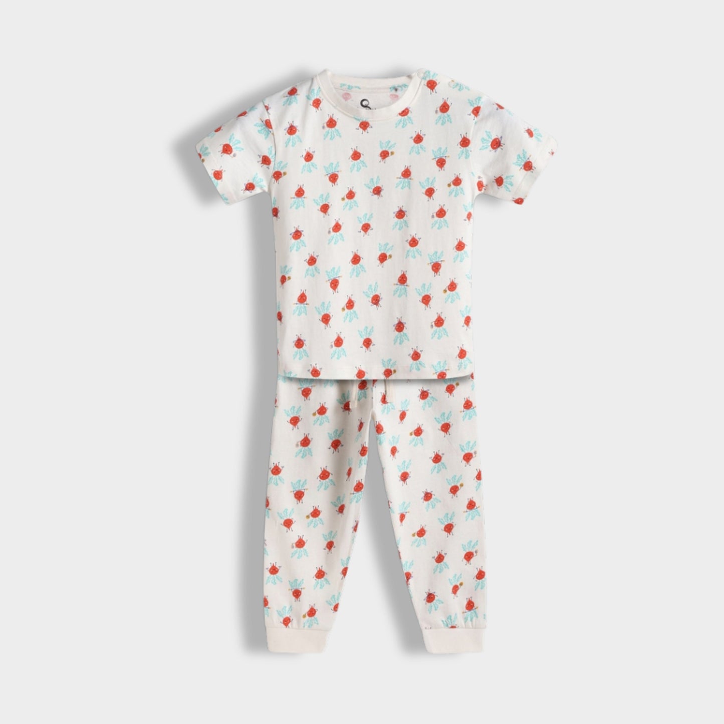 3 Pack Half Sleeves Unisex Co-ord Set | Giraffe, Beetroot & Hot Air