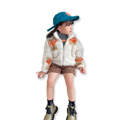 Adorable Bear Boys and Girls Plush Zipper Top