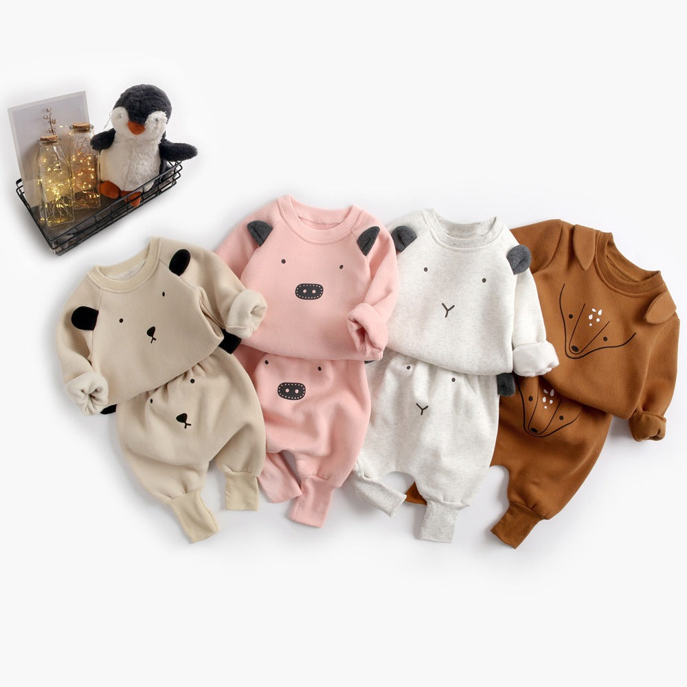 Baby Cartoon Cozy Suit