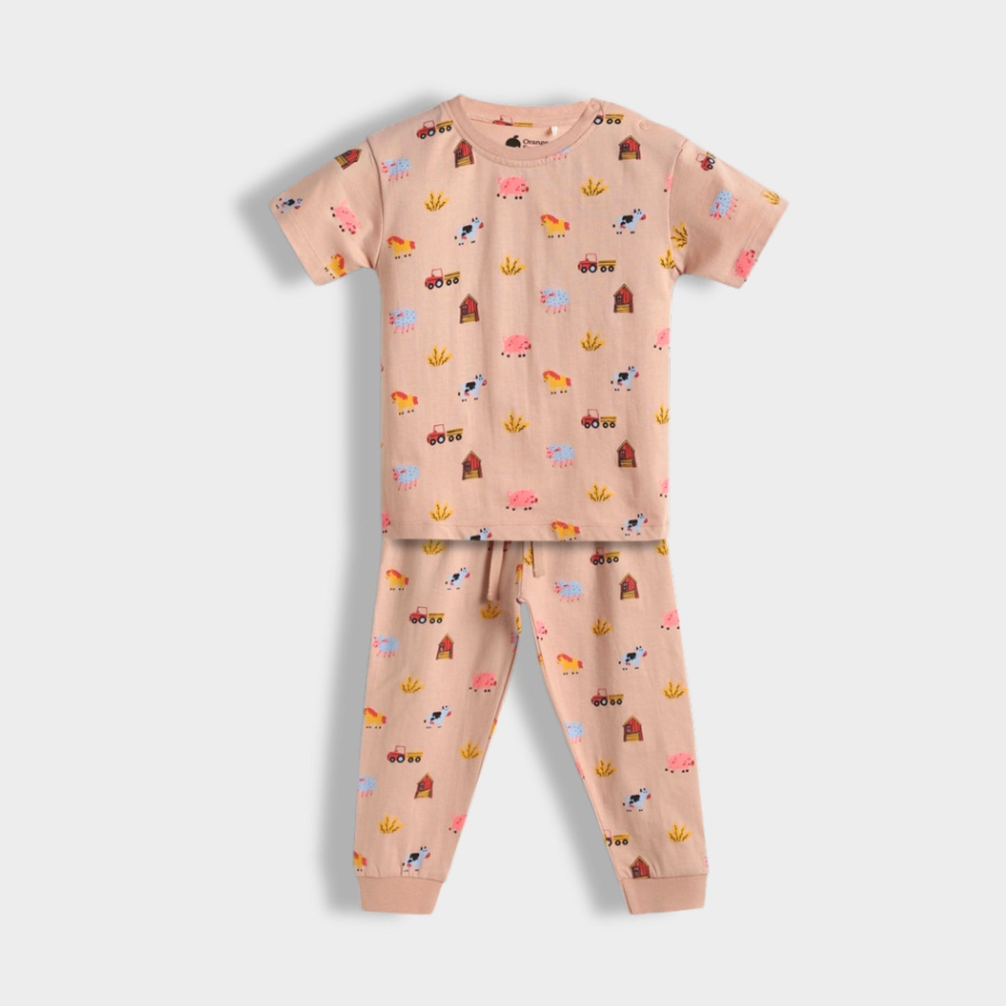 3 Pack Half Sleeves Unisex Co-ord Set | Bird, Jungle & Farm