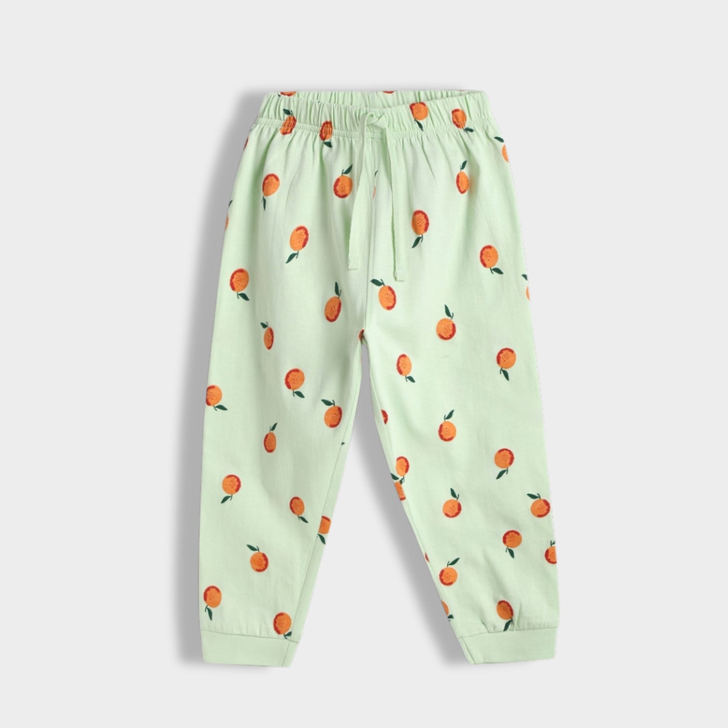 Half Sleeves Unisex Co-ord Set | Orange Bliss