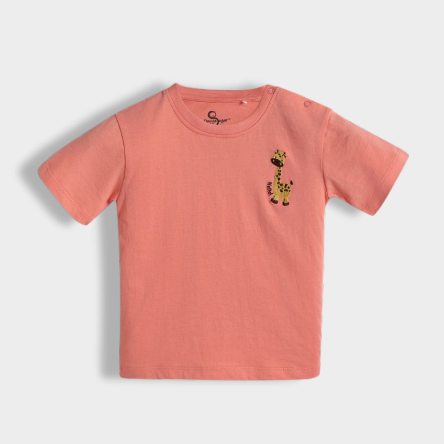 Half Sleeves Unisex Co-ord Set | Giraffe Joy