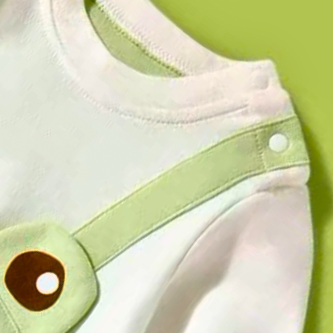 Cartoon Frog Style Cute Baby Boy Girl Romper