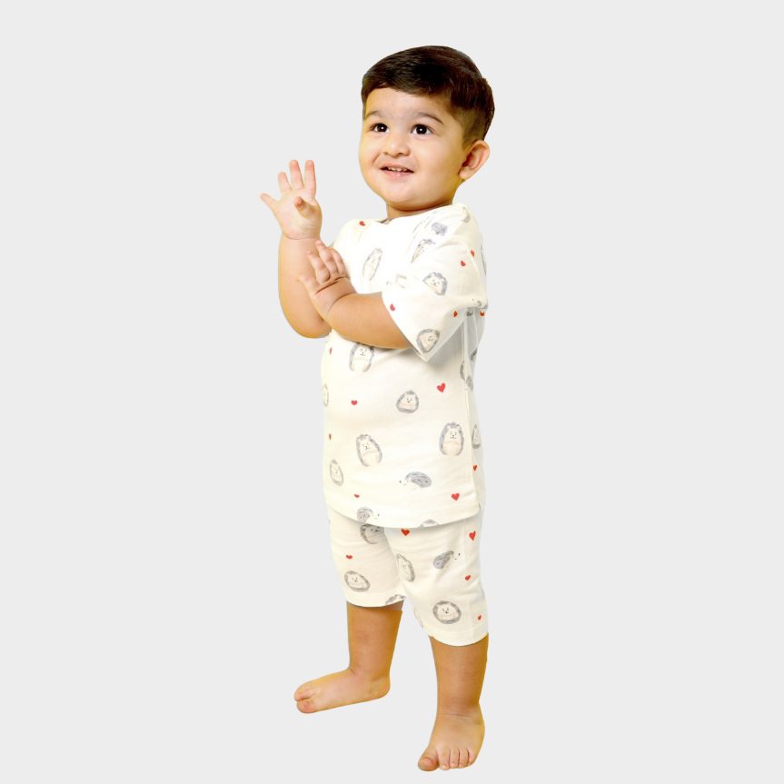 T-Shirt & Shorts Unisex Co-ord Set | Spikey & Sweet