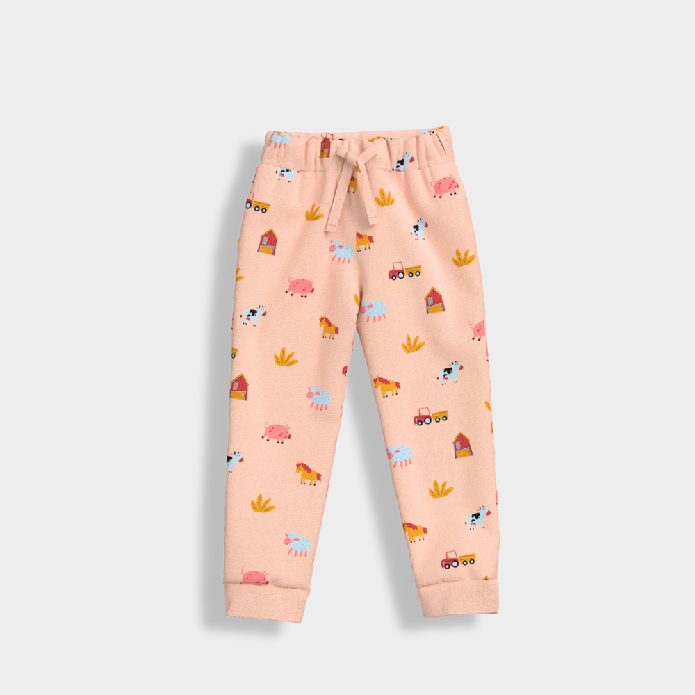 Full Sleeves Unisex Co-ord Set | Farm Animals
