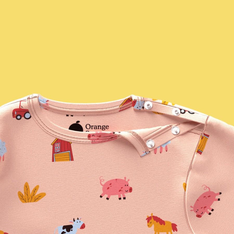 3 Pcs Full Sleeves Bodysuit | Space, Underwater, Farm