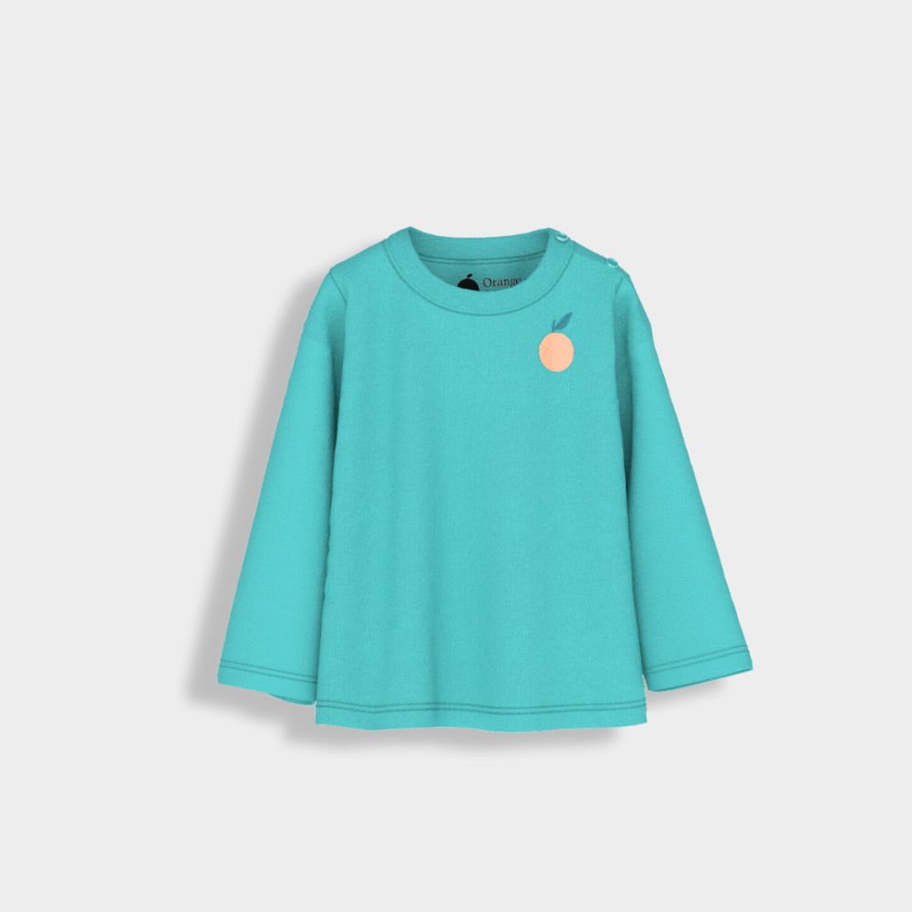 Full Sleeves Unisex Co-ord Set | Aqua Orange