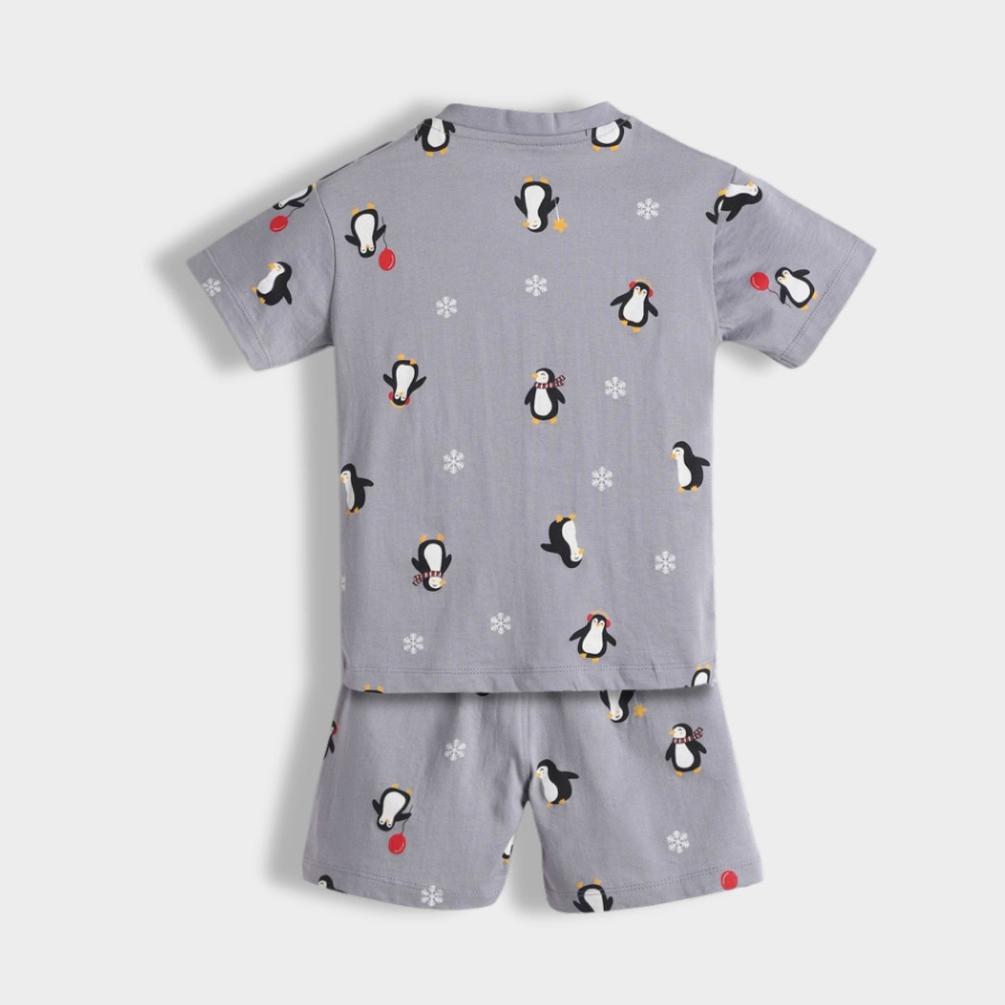 T-Shirt & Shorts Unisex Co-ord Set | Party Penguin