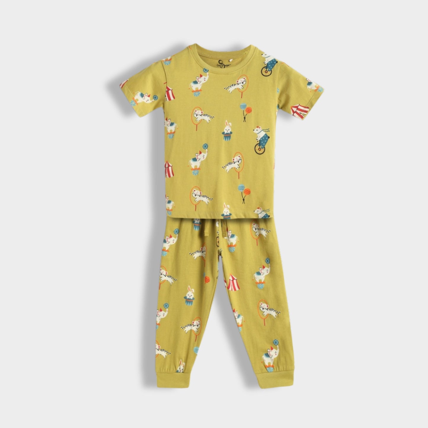3 Pack Half Sleeves Unisex Co-ord Set | Cheetah, Circus & Underwater
