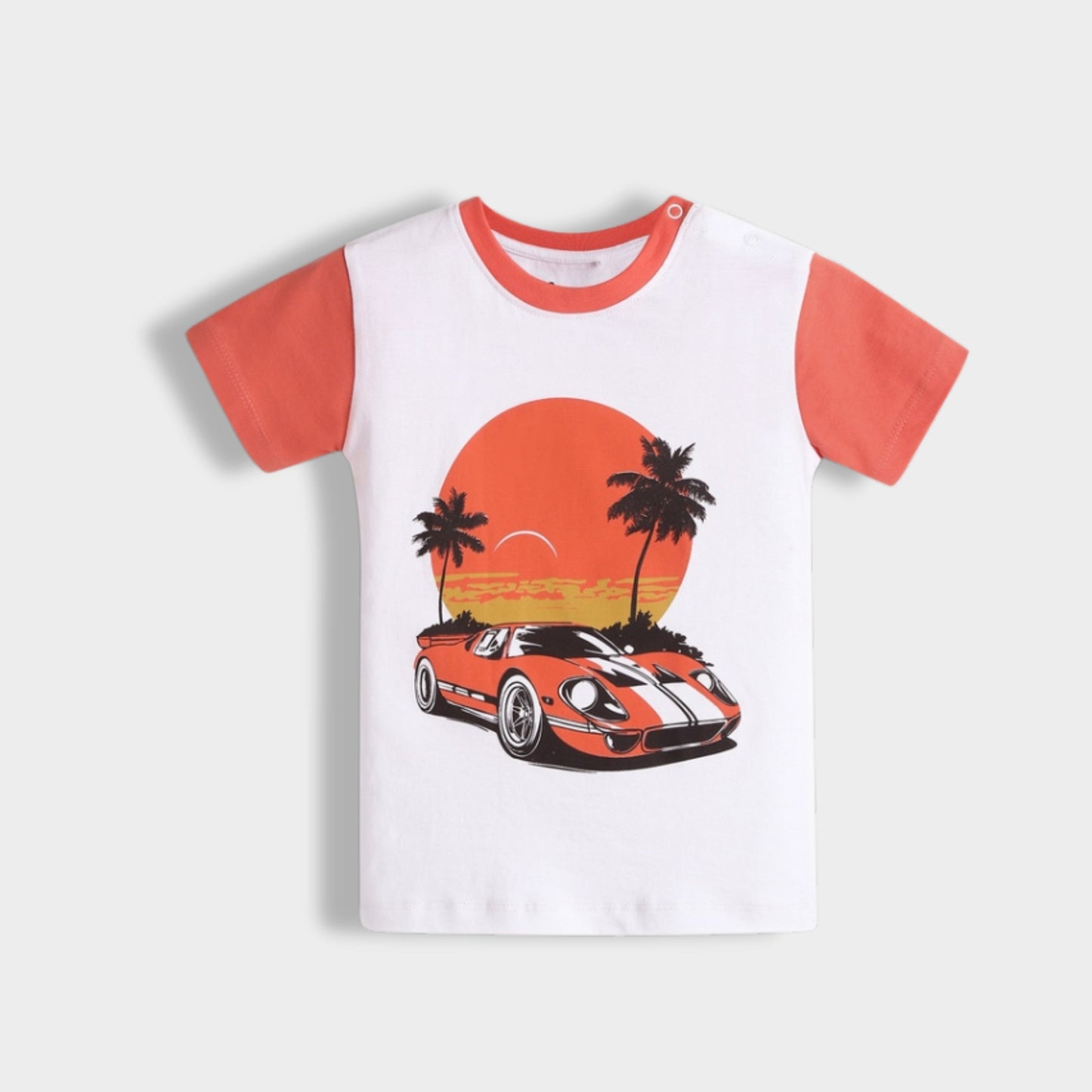 T-Shirt & Shorts Unisex Co-ord Set | Car Ride