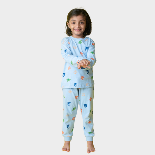 Full Sleeves Unisex Co-ord Set | Underwater Wonders