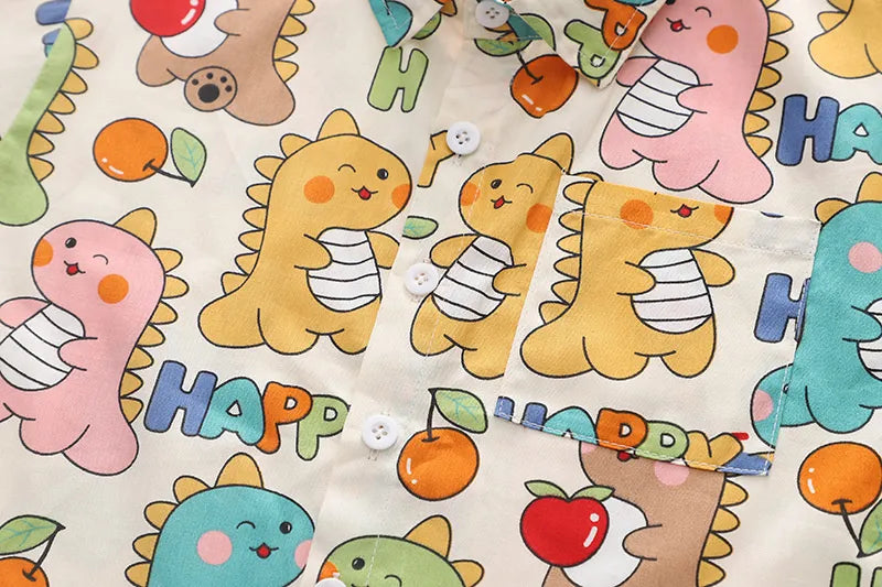 Aesthetic Boy Dino Set