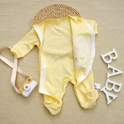 Bunny Love Baby Girls Romper