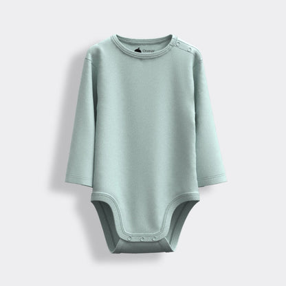 3 Pcs Full Sleeves Bodysuit | Light Green, Off White, Underwater