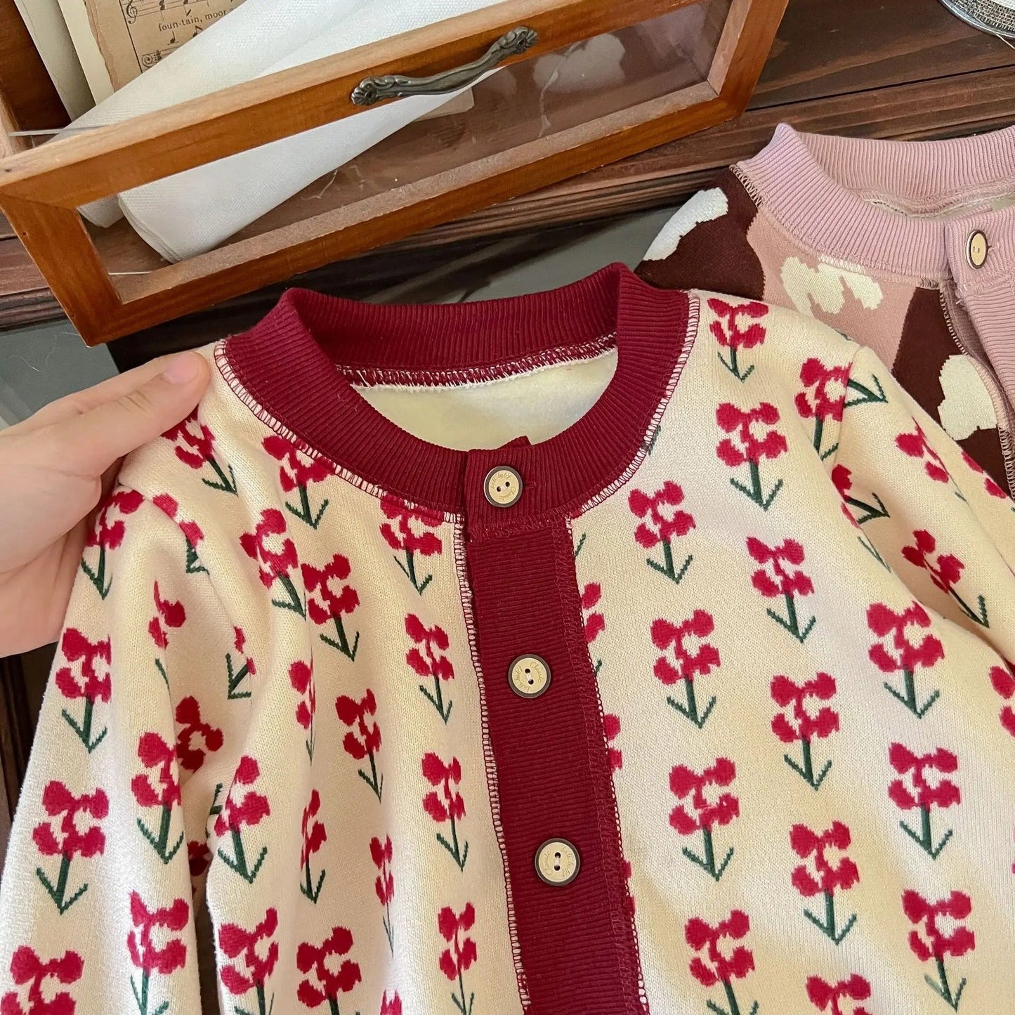Cherry Love Girls Top